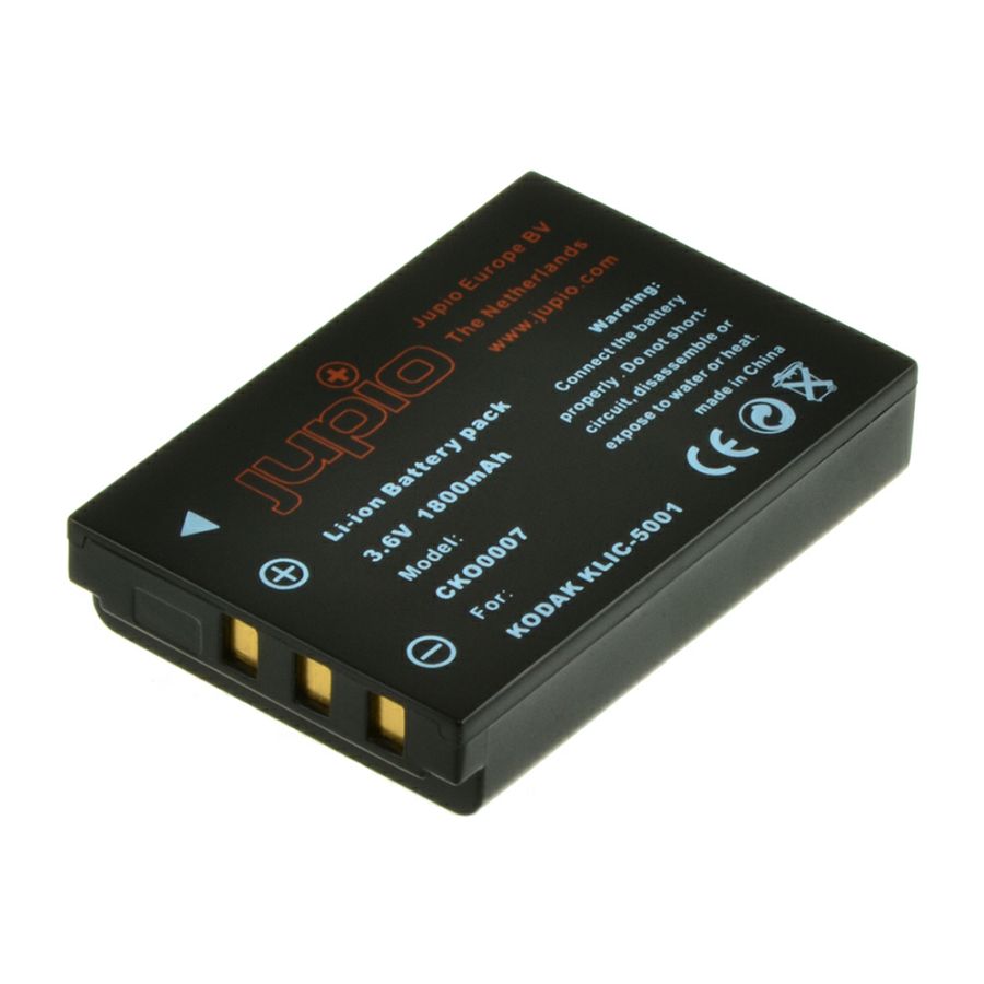 Jupio DB-L50 za Sanyo baterija CKO0007 1800mAh