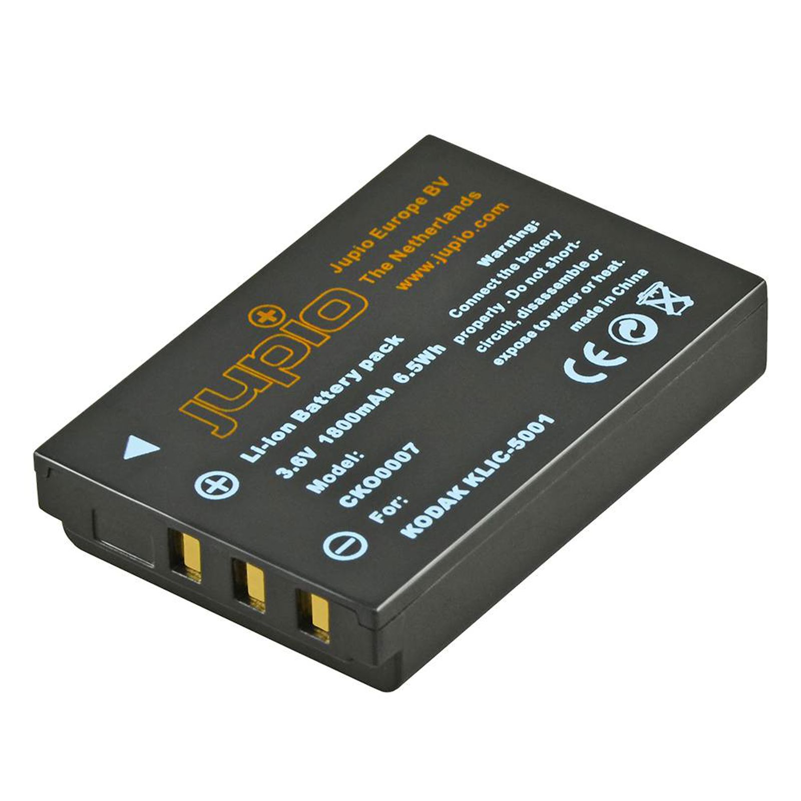 Jupio DB-L50 za Sanyo baterija CKO0007 1800mAh