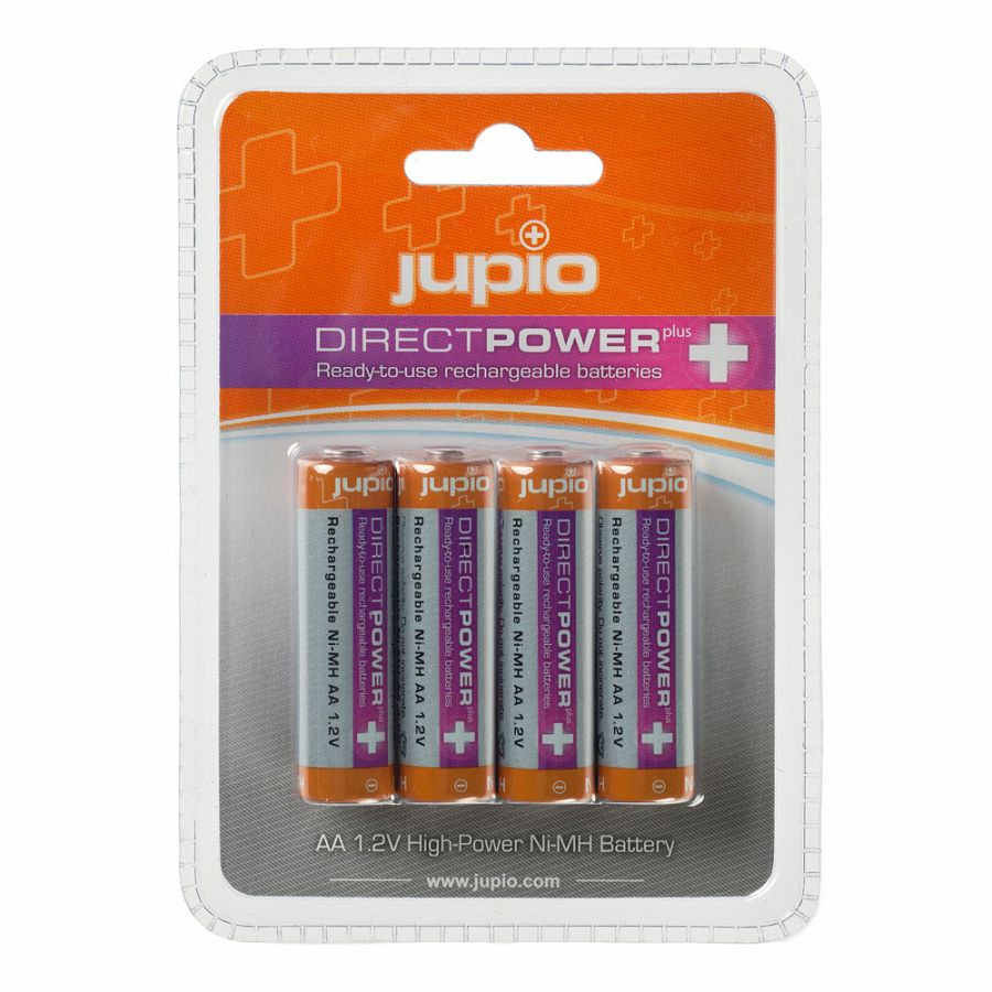 Jupio Direct Power Plus AA Ni-Mh 2500 JRB-AADPP punjive baterije Ready to use
