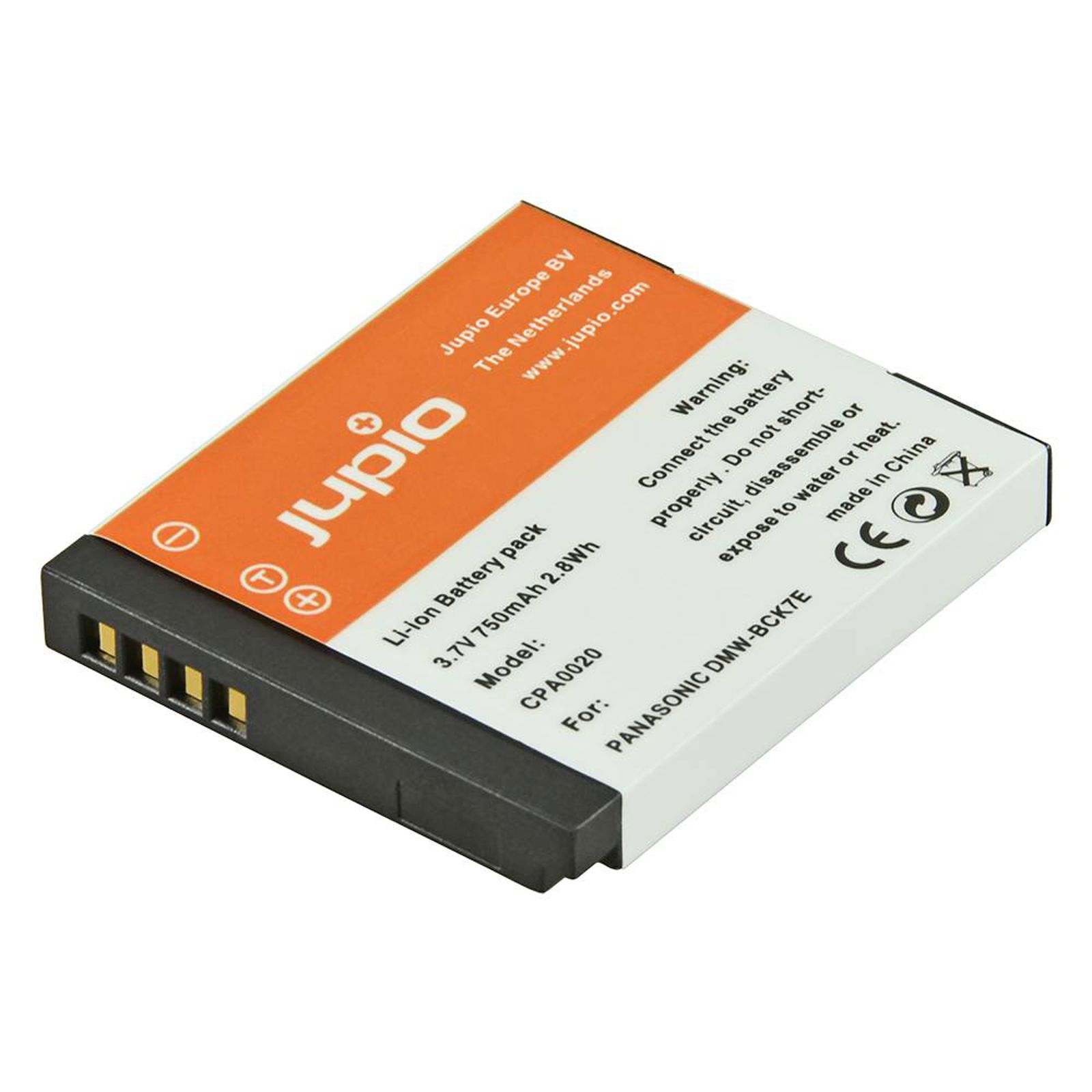Jupio DMW-BCK7E za Panasonic baterija CPA0020 750mAh 3.6V