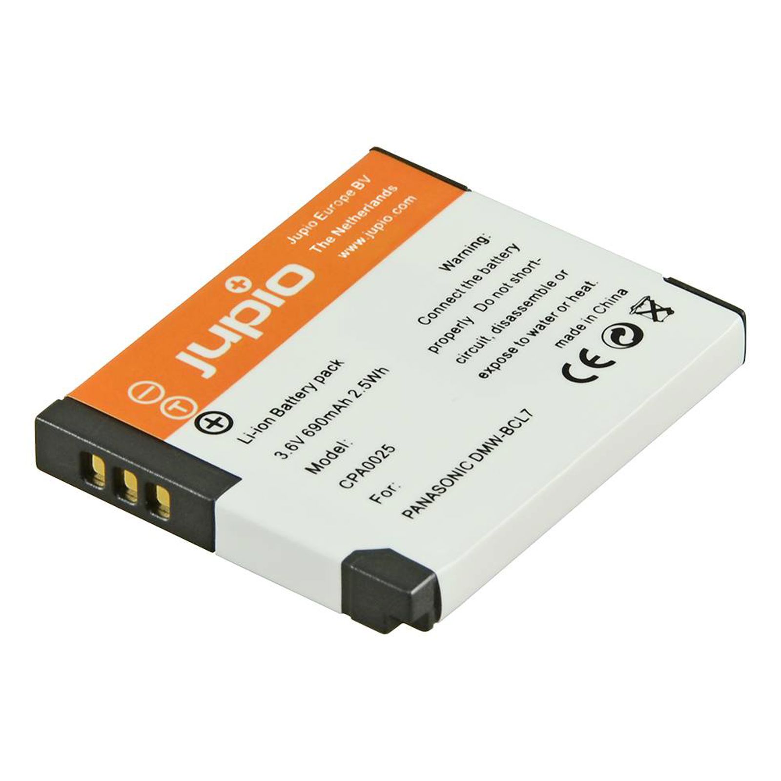 Jupio DMW-BCL7 za Panasonic baterija CPA0025 690mAh 3.6V