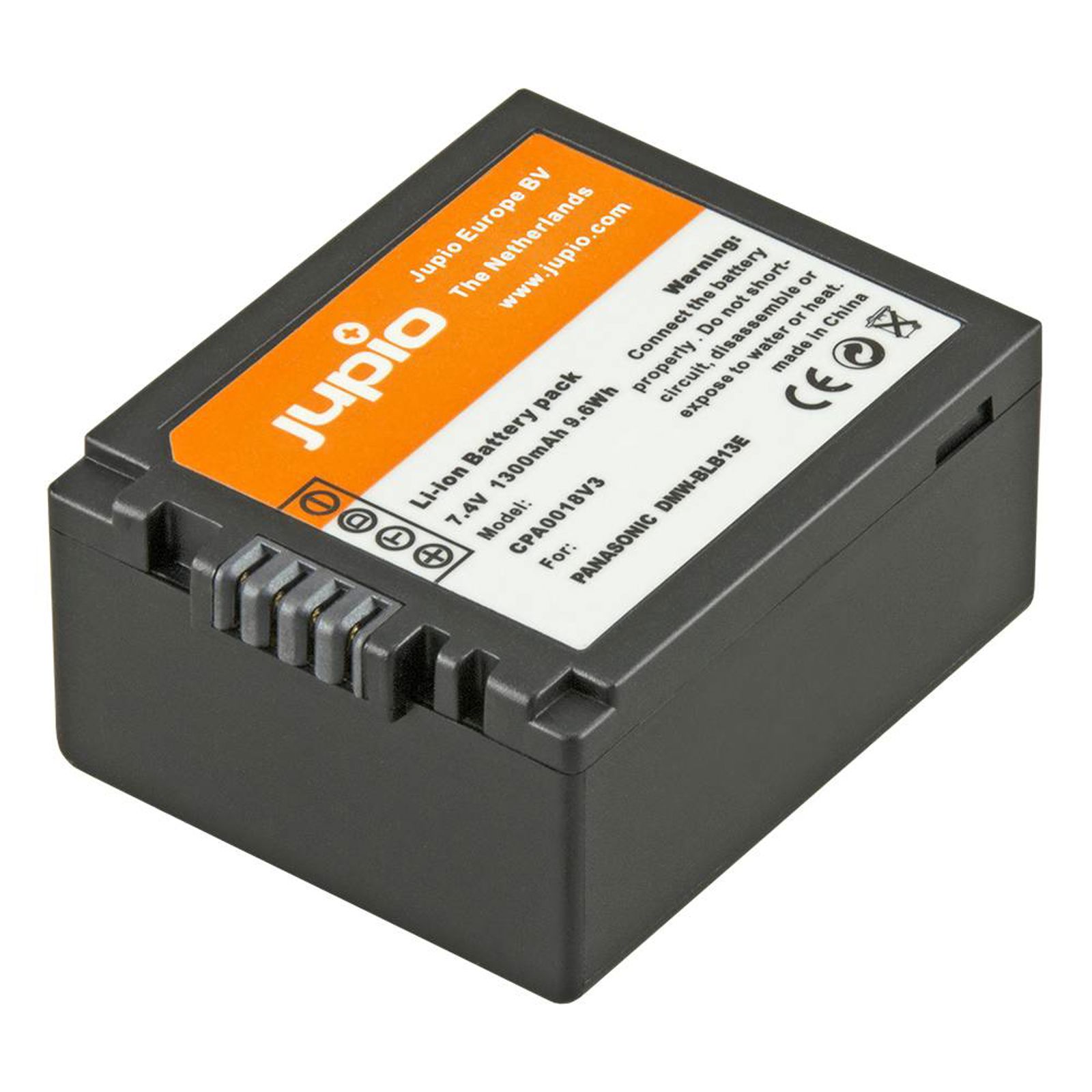 Jupio DMW-BLB13E za Panasonic baterija CPA0018V3 1300mAh 7.2V