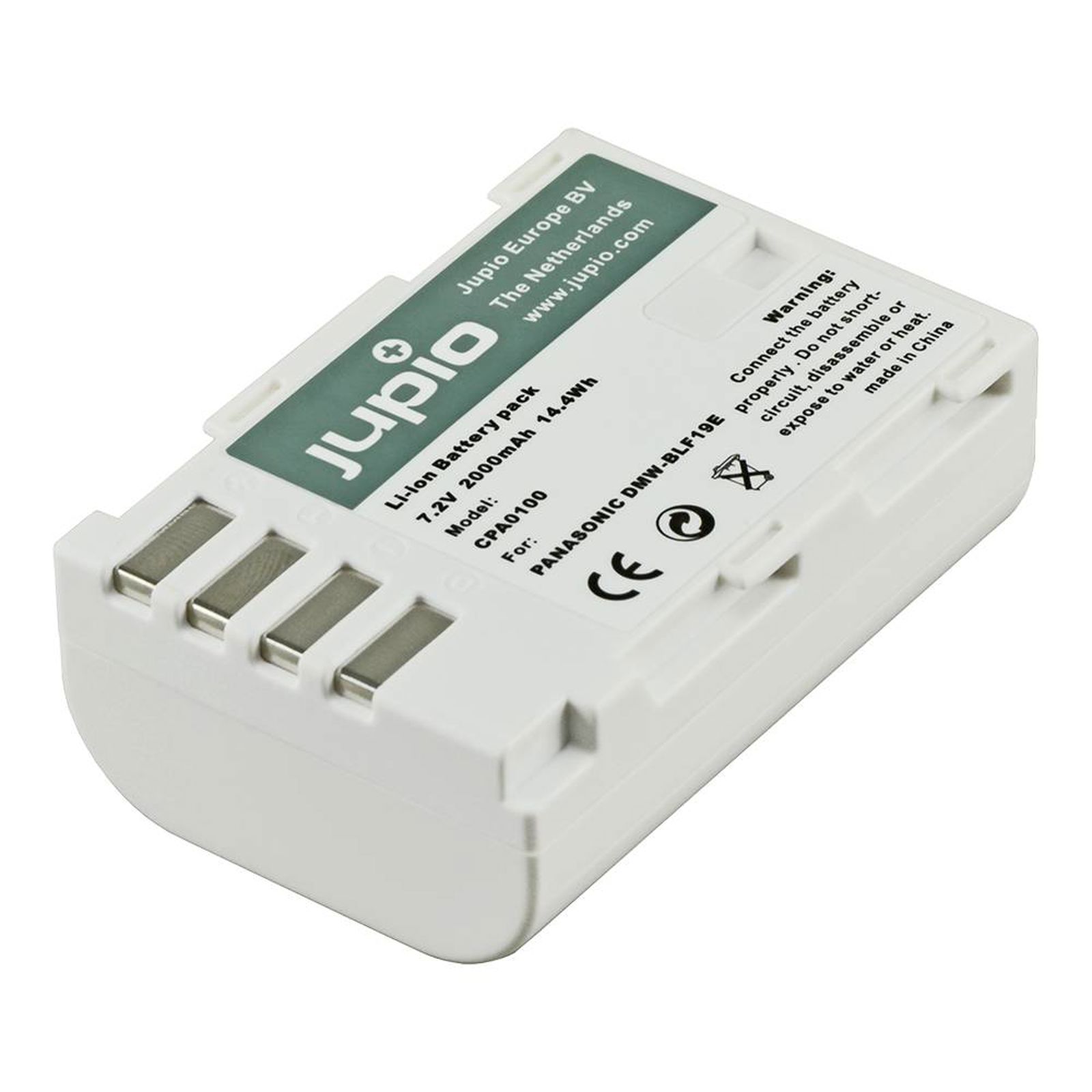 Jupio DMW-BLF-19E Ultra 2000mAh 7.2V za Panasonic DMC-GH4, DMC-GH3 baterija CPA0100
