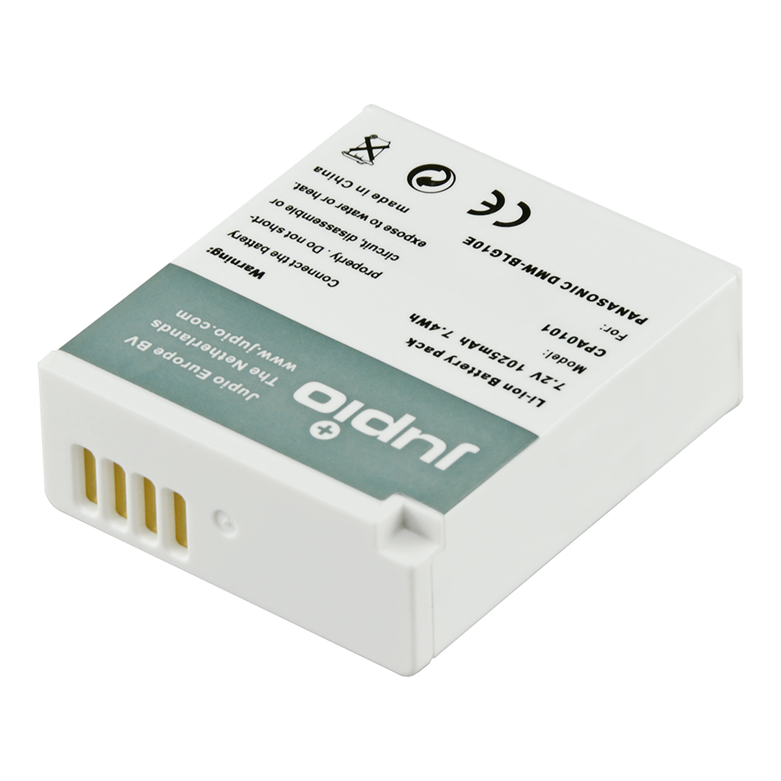 Jupio DMW-BLG10E Ultra 1025mAh 7.2V baterija za Panasonic Lumix DC-GX9 DMC-TZ90 DMC-GF6 DMC-GX7 DMC-GX80 DMC-GX85 DMC-GX9 DMC-LX100 II DMC-TZ100 DMC-TZ200 DMC-TZ80 DMC-TZ93 DMC-ZS200 BP-DC15E CPA0101