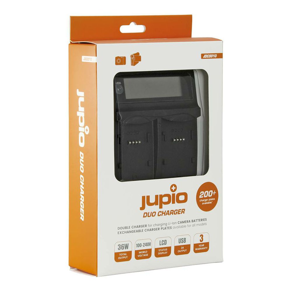 Jupio Duo Charger JDC0010 punjač za baterije for All brands (several plates available)