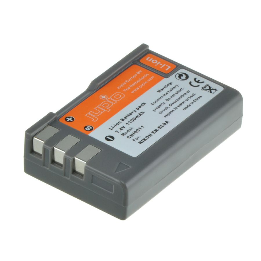 Jupio EN-EL9 za Nikon baterija CNI0011 1100mAh 7.4V Lithium-Ion Battery Pack EN-EL9a baterija za Nikon D3000, D3000 SLR, D40, D40x, D5000, D5000 SLR, D60, D60 SLR i Fujifilm FinePix XP100, XP150