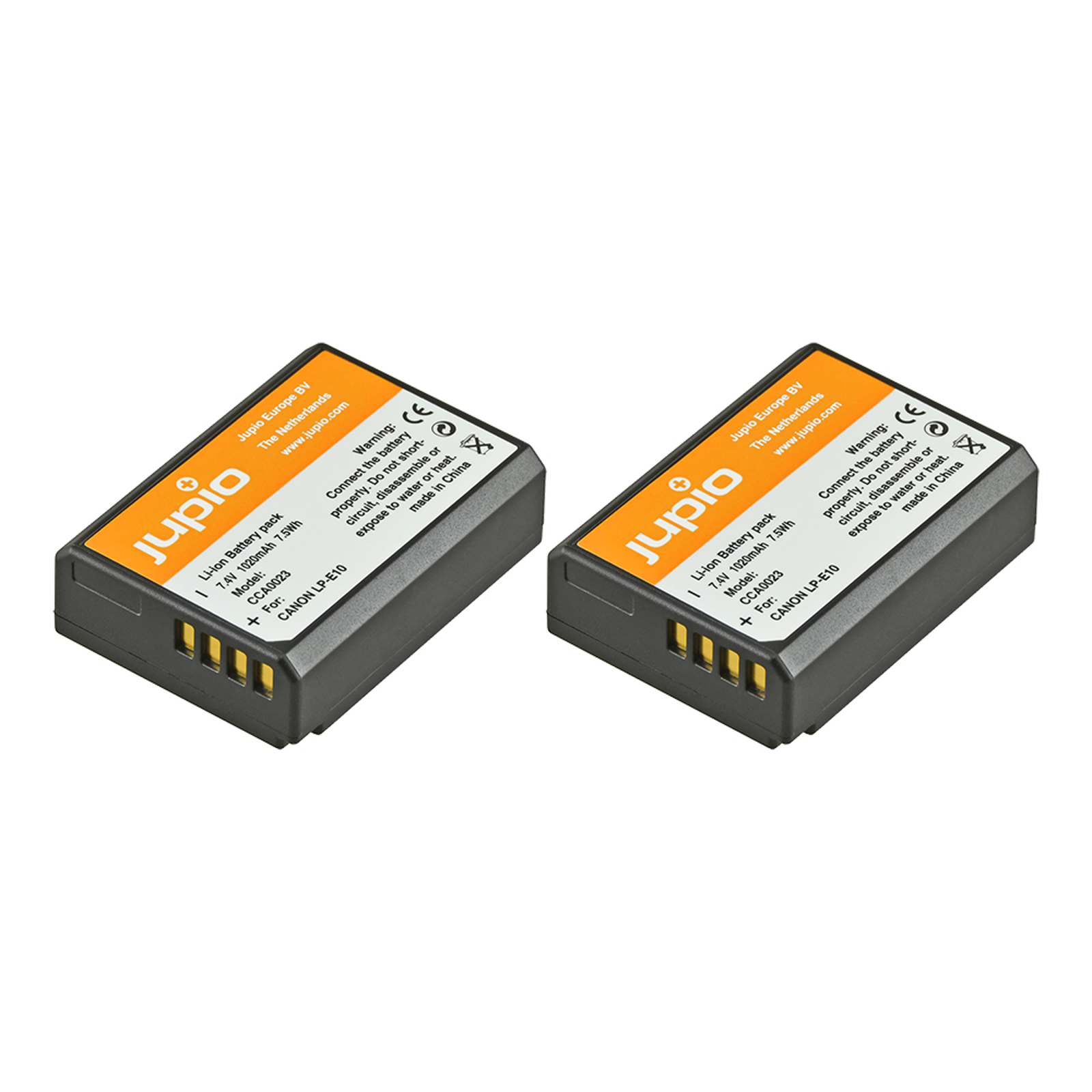 Jupio KIT 2x Battery LP-E10 + USB Single Charger komplet punjač i dvije baterije za Canon EOS 1100D, 1200D, 1300D
