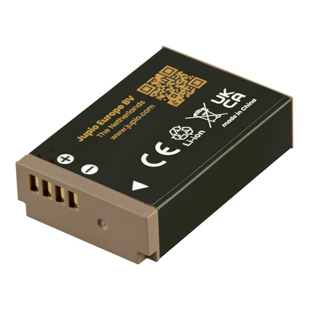 Jupio LP-E12 Ultra C (USB-C input) 900mAh 6.48Wh 7.2V baterija za Canon EOS M50, M200, M100, M10, M, 100D, PowerShot SX70 HS Lithium-Ion Battery Pack (CCA0302)