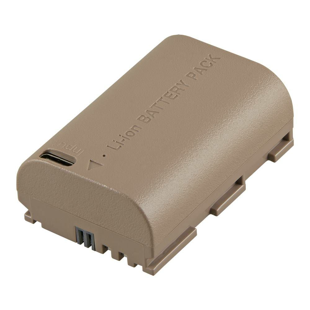 Jupio LP-E6NH Ultra C (USB-C input) 2400mAh 17,3Wh 7.2V baterija za Canon EOS R5, R6, R, RP, 5D IV, 6D II, 80D, 7D II, 5DsR, 5D III, 6D, 7D, 70D, 60D, 5D II, XC10, 5Ds, 60Da, LPE6, LP-E6 (CCA0301)