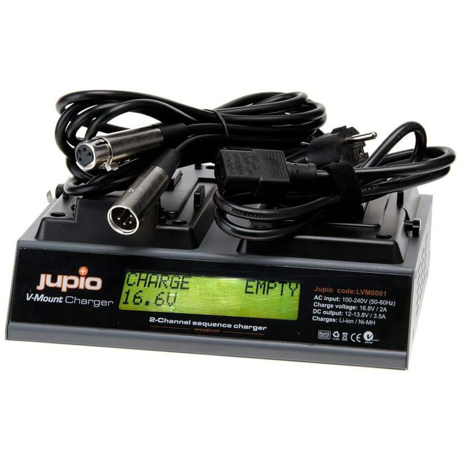 Jupio LVM0001 Battery charger V-Mount Broadcast charger video punjač