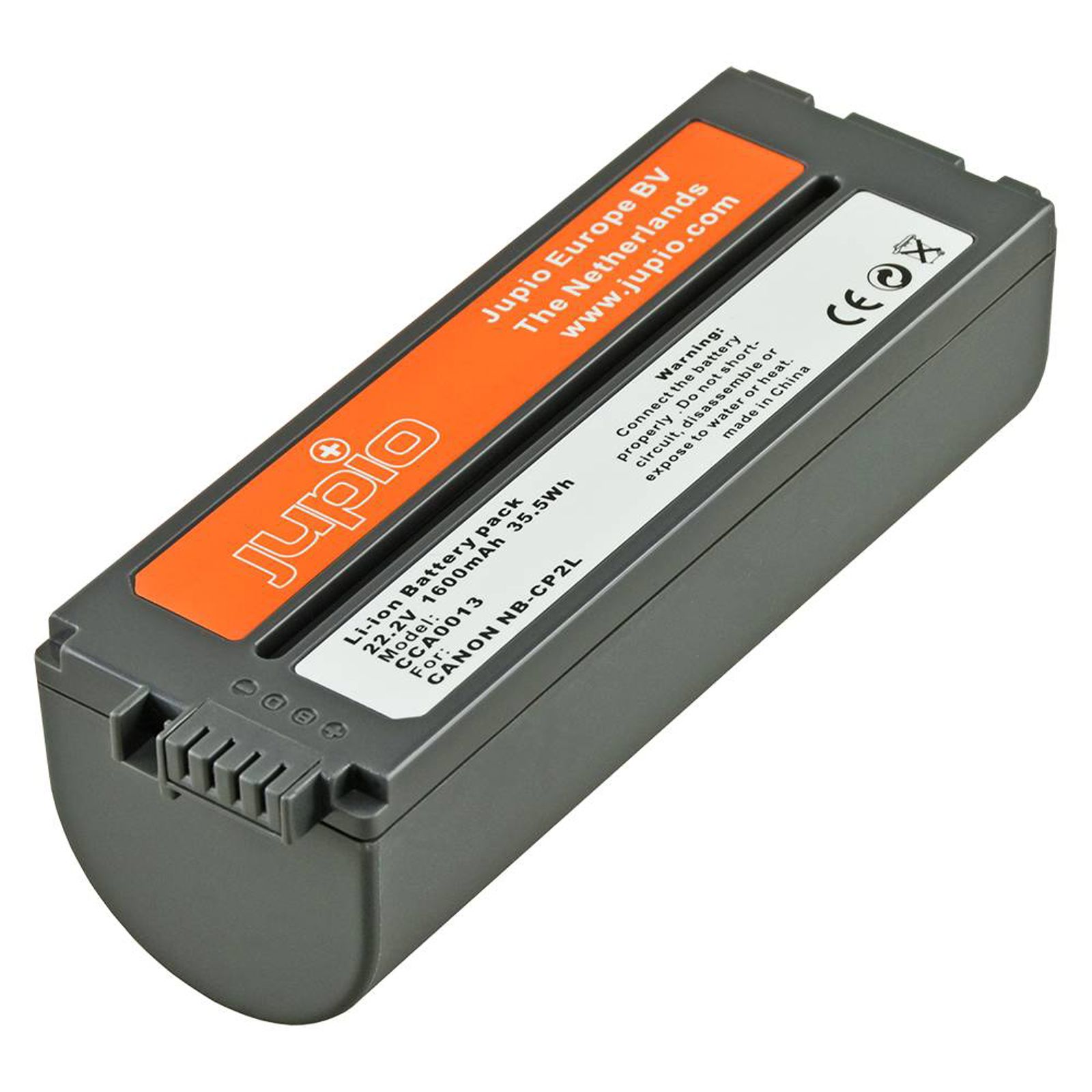 Jupio NB-CP2L 1600mAh 22.2V baterija za Canon Selphy CP1500, CP1300, CP910, CP900, CP510, CP600, CP710, CP730, CP750, CP770, CP780, CP800, CP910, CP820, CP1200 NB-CP2LH (CCA0013)