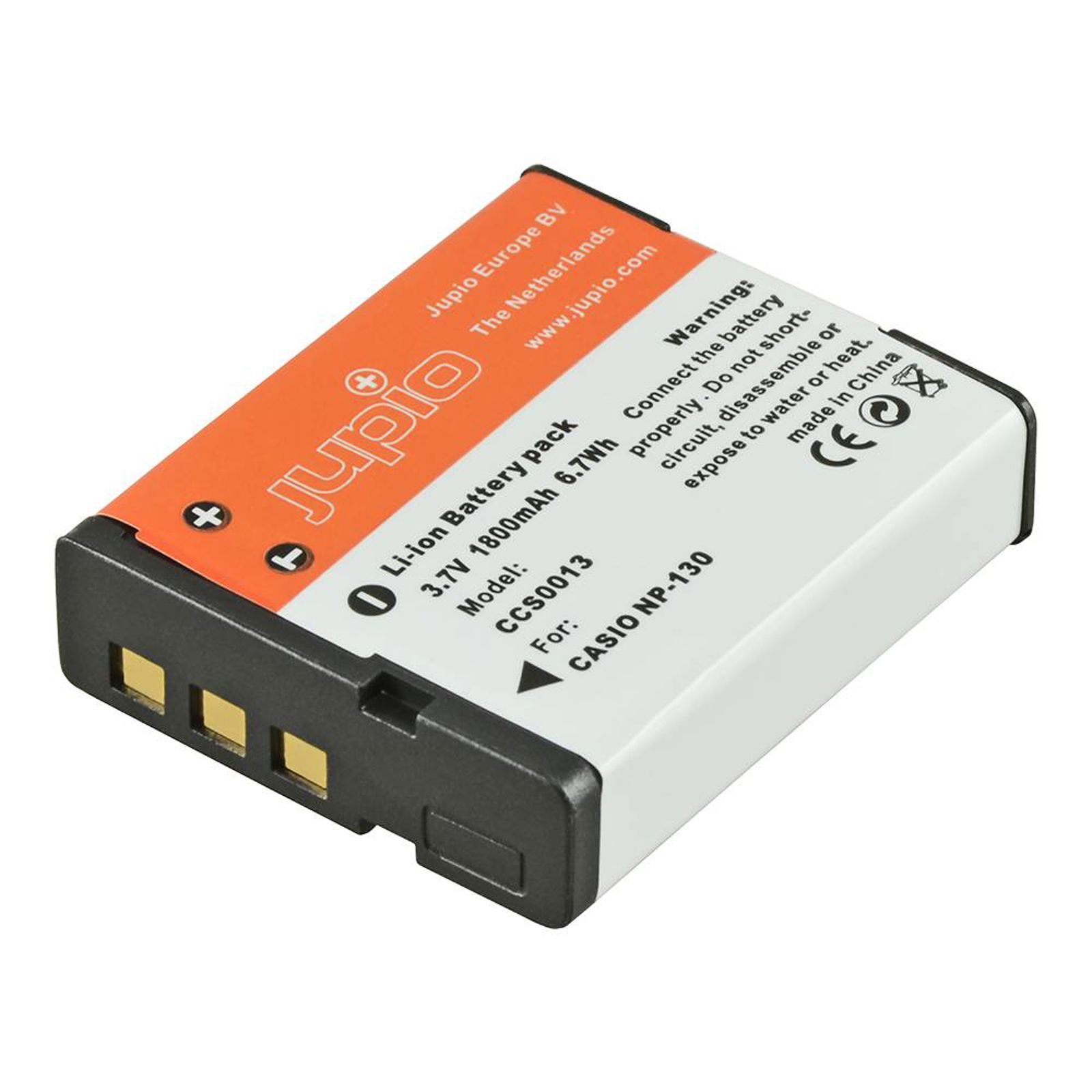 Jupio NP-130 za Casio baterija CCS0013 1800mAh