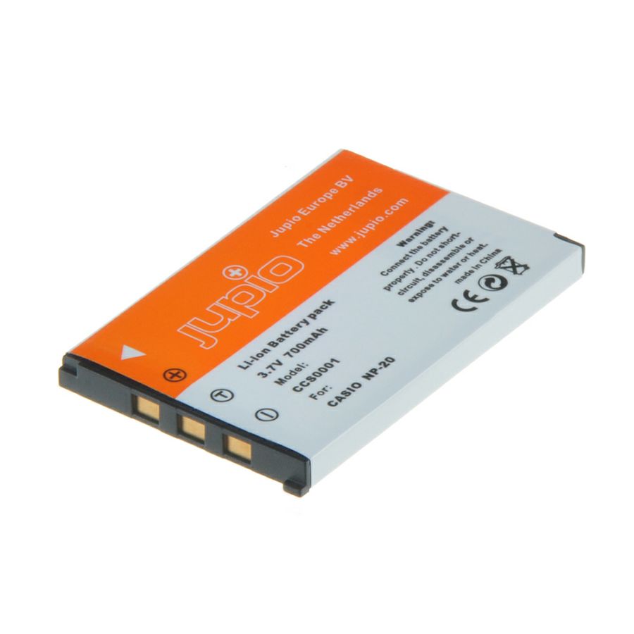 Jupio NP-20 za Casio baterija CCS0001 700mAh 3.7V