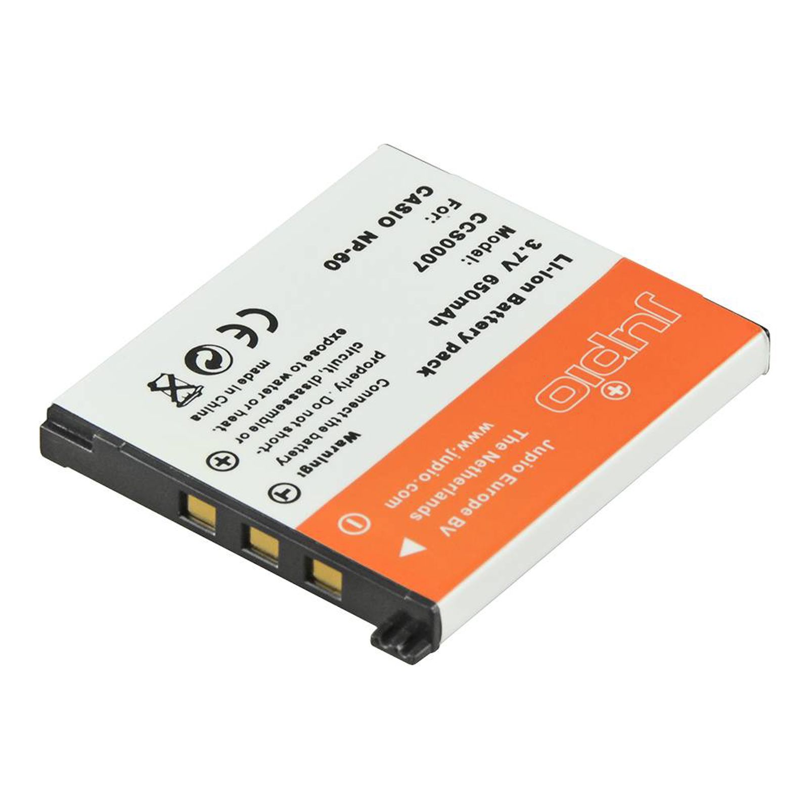 Jupio NP-60 za Casio baterija CCS0007 650mAh 3.7V