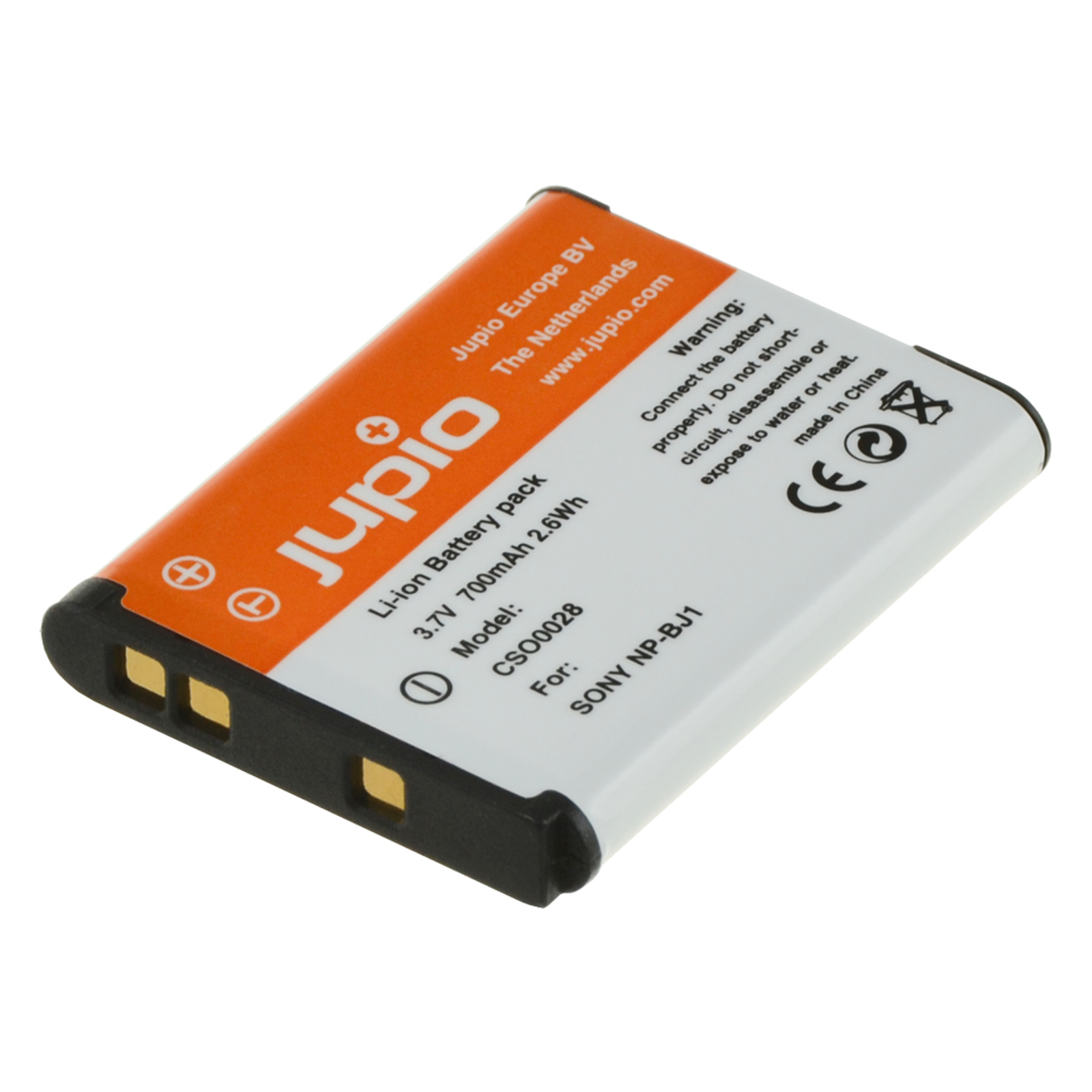 Jupio NP-BJ1 700mAh 3.7V baterija za Sony RX0 Lithium-Ion Battery Pack