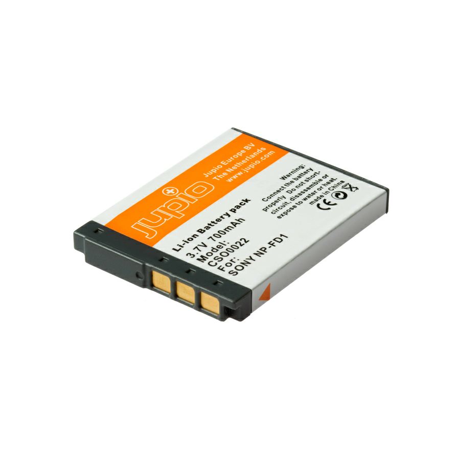 Jupio NP-FD1 (with infochip) NP-BD1 baterija CSO0022 700mAh 3.6V za Sony DSC-T77, DSC-T90, DSC-T300, DSC-T500, DSC-TX1, DSC-T700, DSC-T2, DSC-T70, DSC-T75, DSC-T200