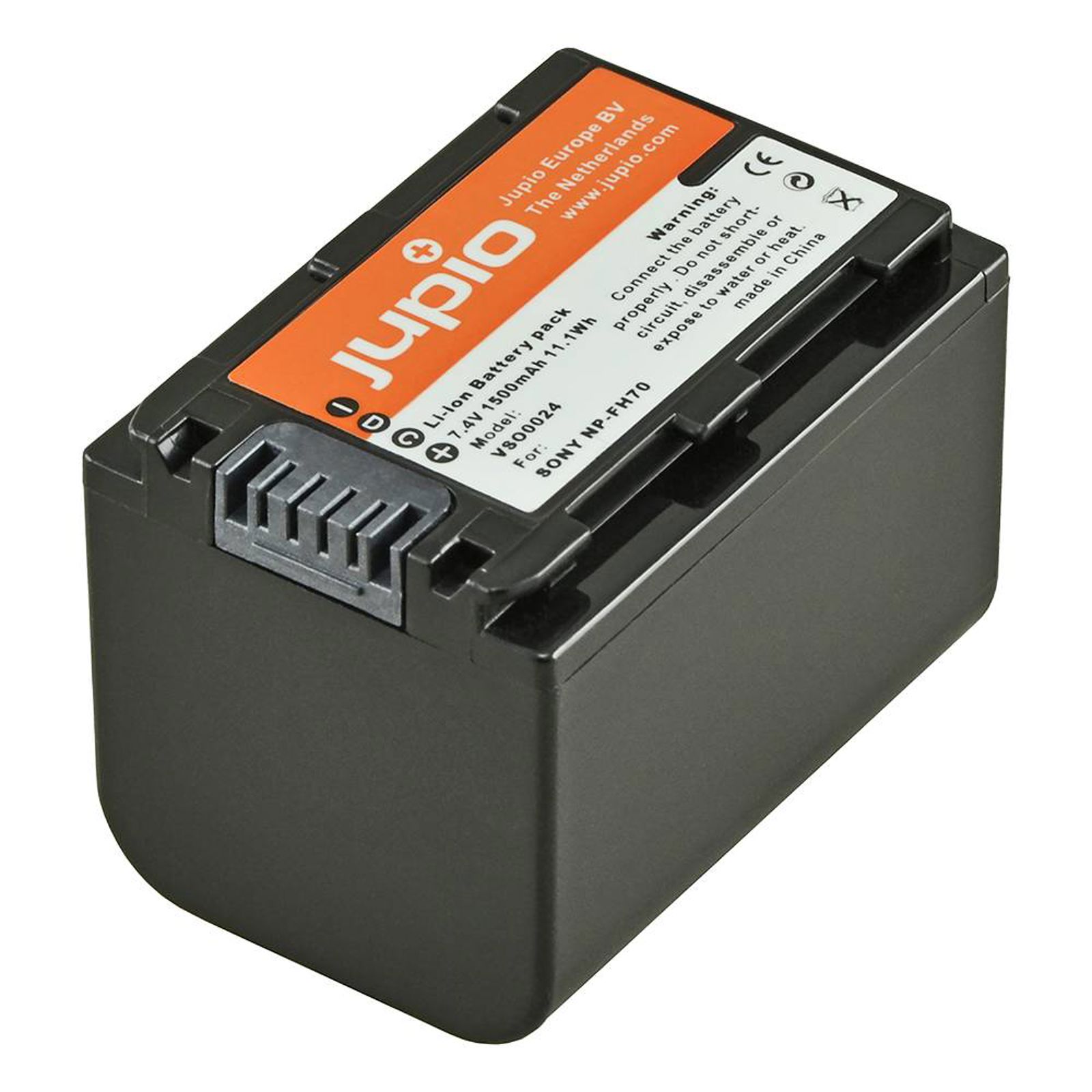 Jupio NP-FH70 (with info chip) za Sony baterija VSO0024 1500mAh 6.8V