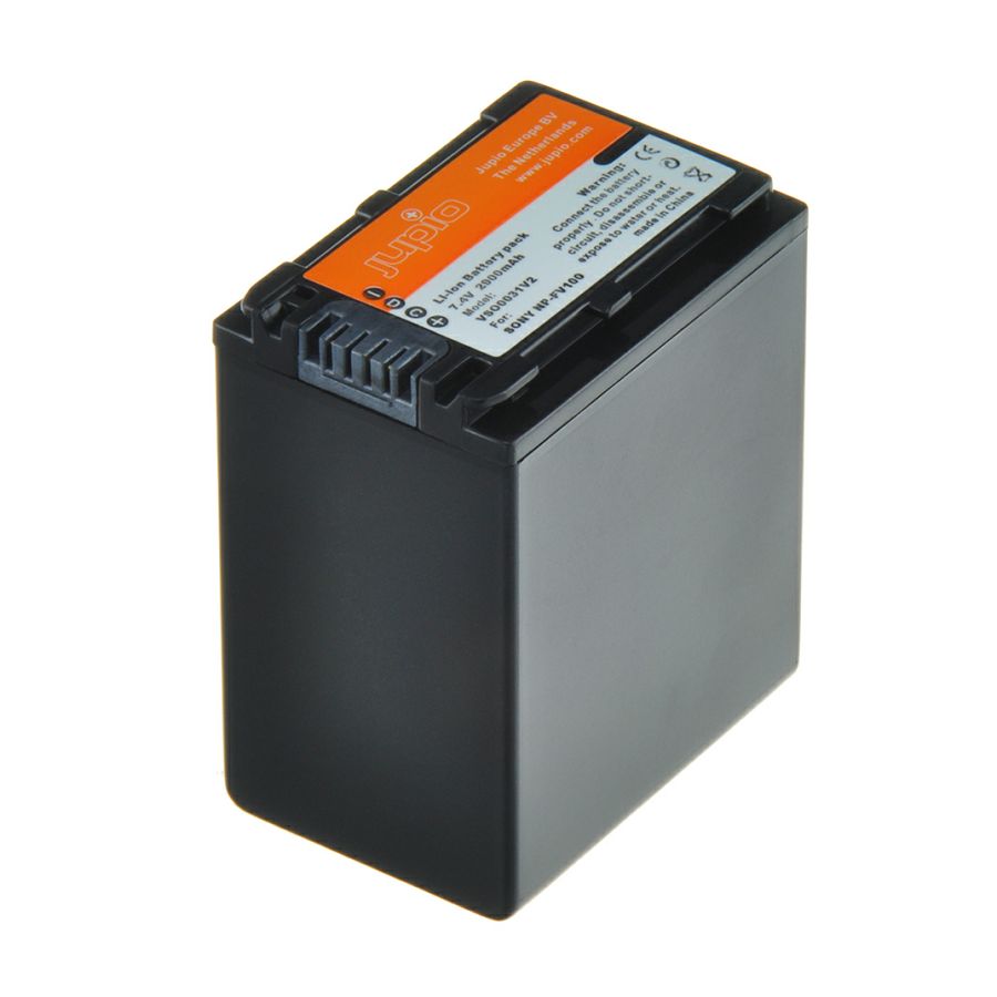 Jupio NP-FV100 2900mAh 6.8V (with info chip) baterija za Sony Handycam camcorders Lithium-Ion Battery Pack (VSO0031V2)