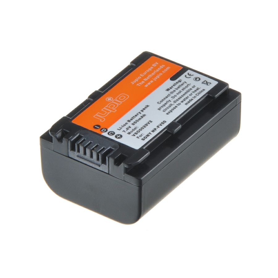 Jupio NP-FV50 (with info chip) za Sony baterija VSO0029V2 850mAh 6.8V