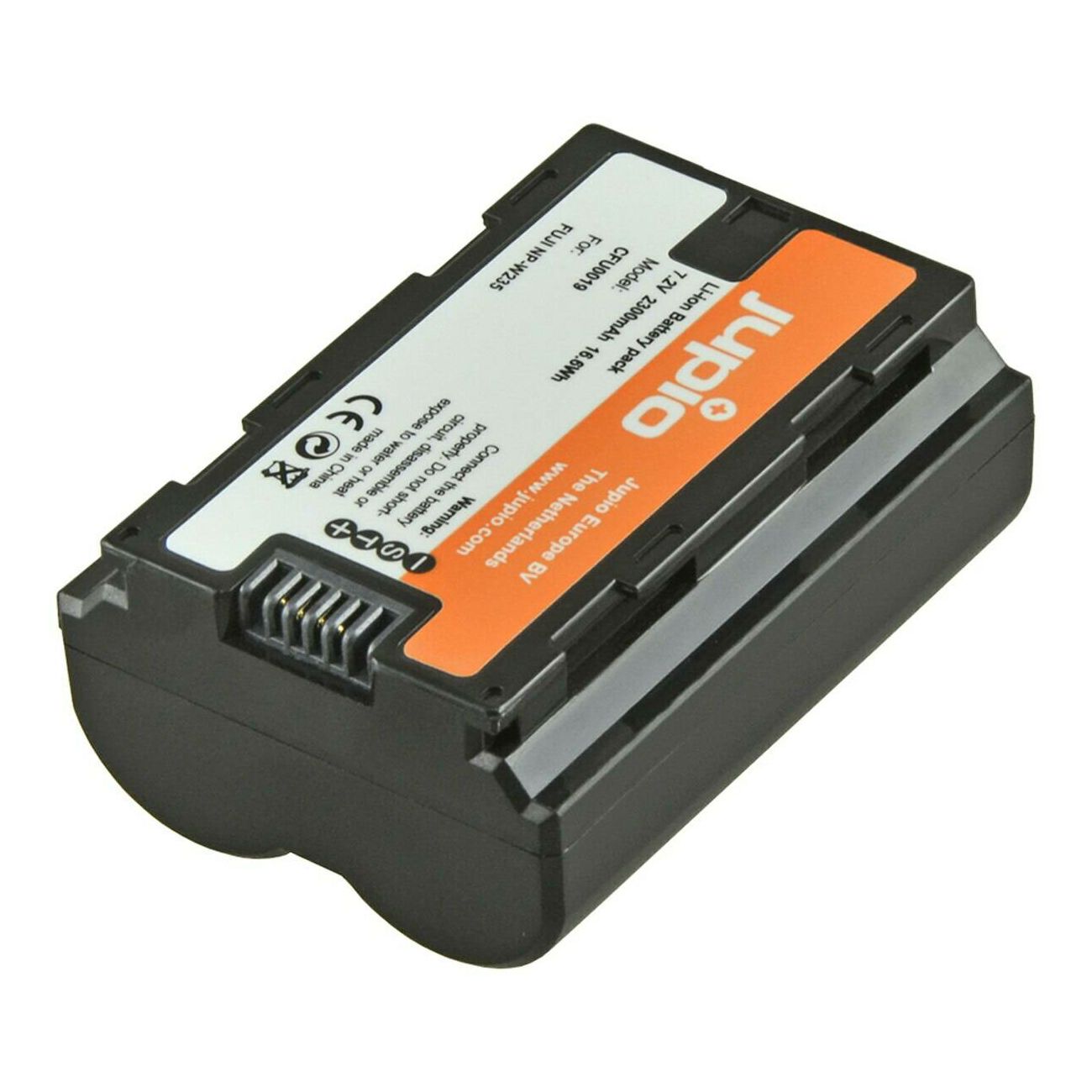 Jupio NP-W235 2300mAh 7.2V 16.6Wh baterija za Fujifilm Fuji X-T4 NPW235 Lithium-Ion Battery Pack (CFU0019)