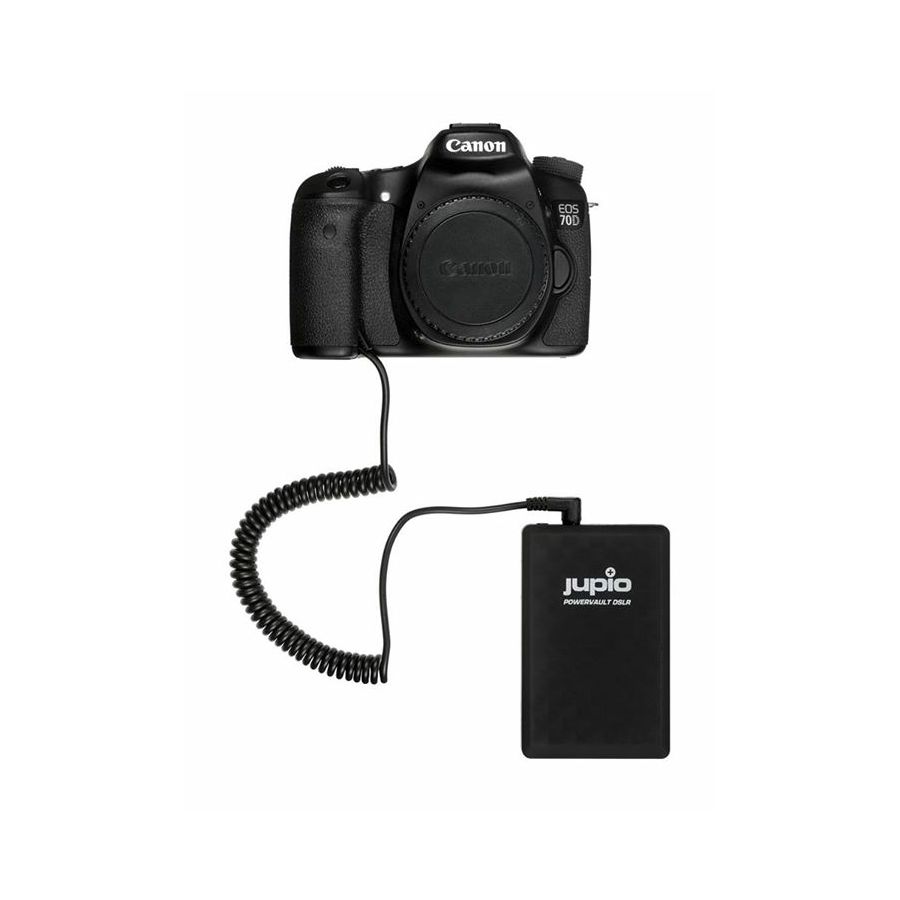 Jupio PowerVault DSLR LP-E6 28Wh powerbank dodatno vanjsko napajanje za Canon fotoaparat (JPV0510)