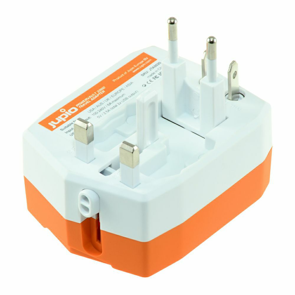 Jupio PowerVault 3000 Travel Adapter JTA0020 napajanje 3000mAh powerbank