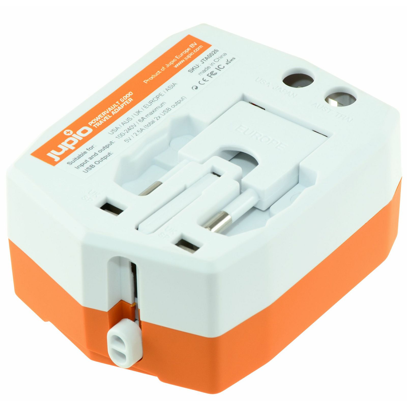 Jupio PowerVault 6000 Travel Adapter power bank punjač napajanje (JTA0026)