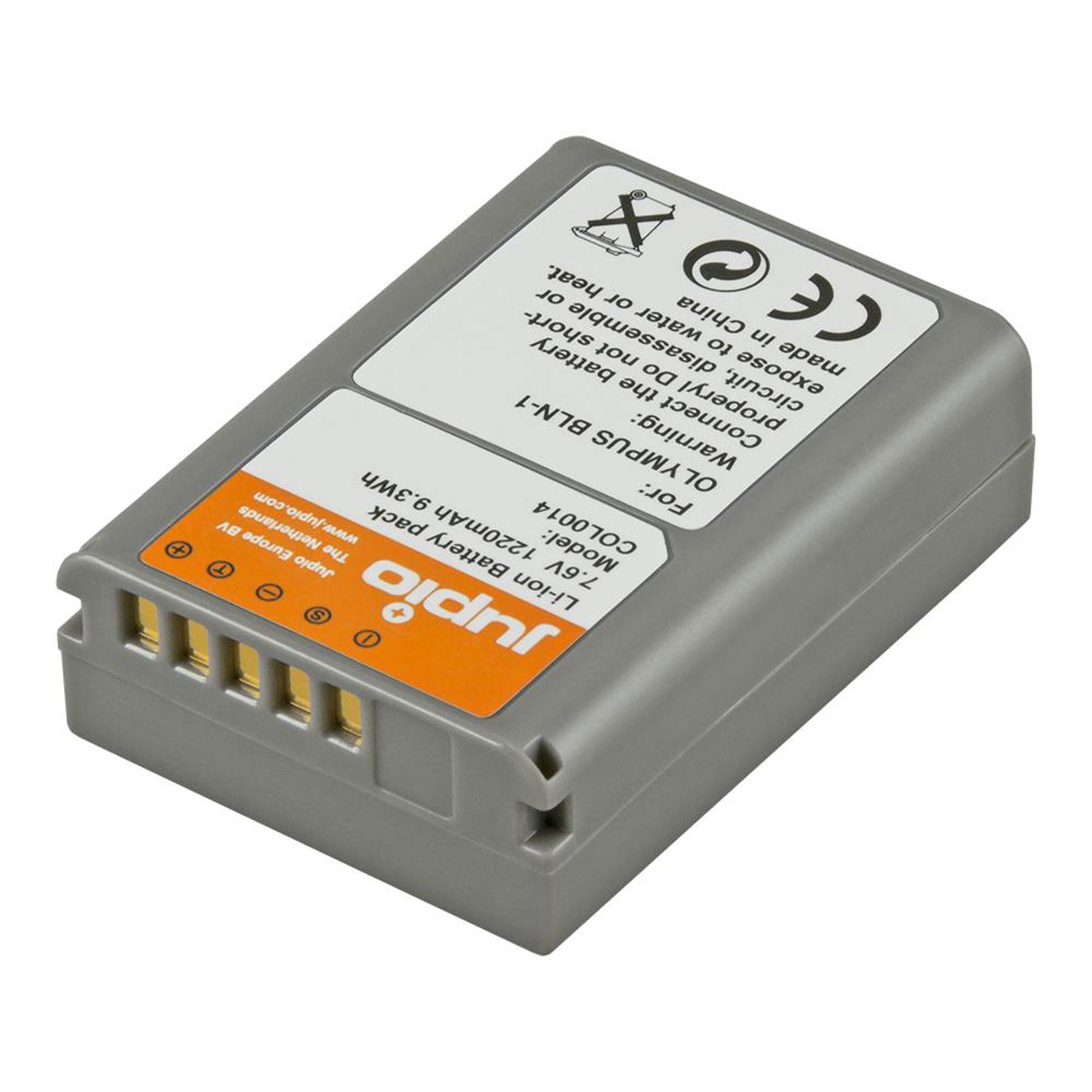 Jupio PS-BLN1 1220mAh baterija za Olympus PEN E-P5, OM-D E-M5 (COL0014)