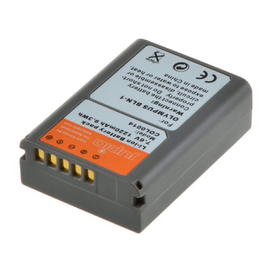Jupio PS-BLN1 1220mAh baterija za Olympus PEN E-P5, OM-D E-M5 (COL0014)
