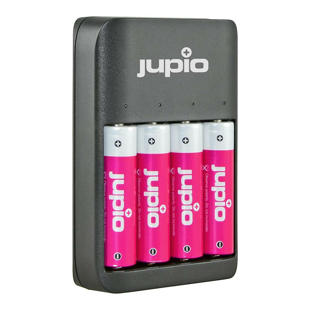 Jupio USB 4-slots Battery Charger LED punjač za 4xAA i AAA baterije (JBC0110)