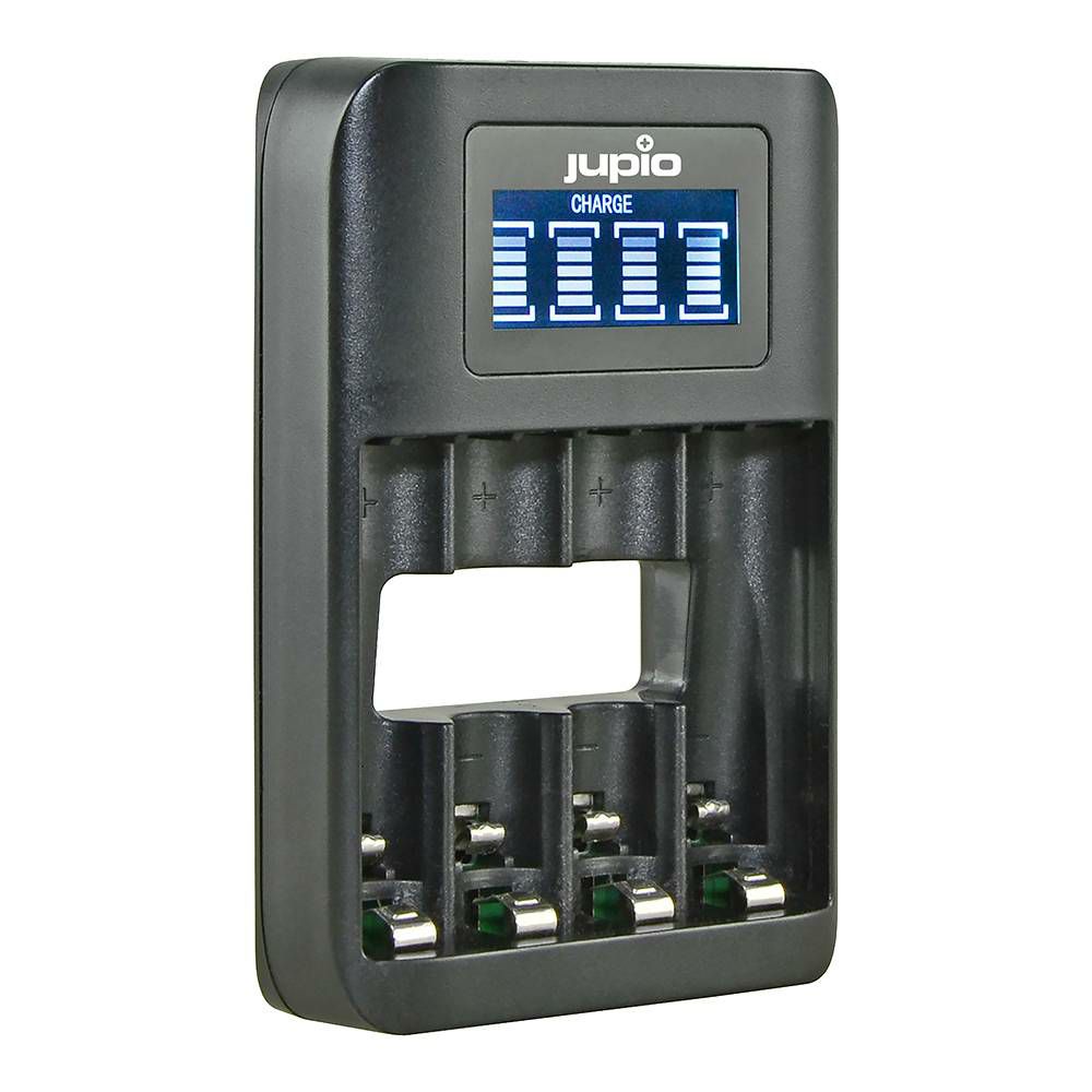 Jupio USB 4-slots Battery Fast Charger LCD punjač za 4xAA i AAA baterije (JBC0120)