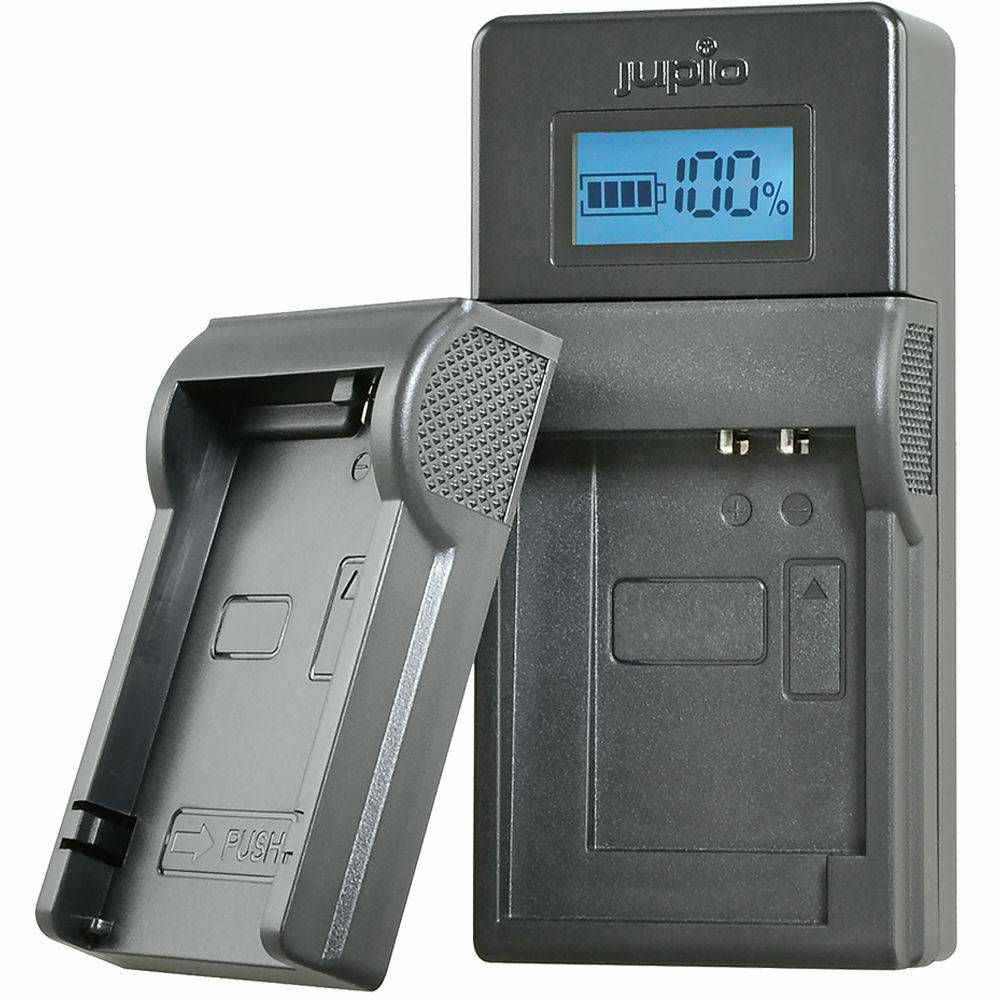 Jupio USB Brand Charger Kit punjač za Nikon, Fujifilm, Olympus 3.6V-4.2V baterije (LNI0034)