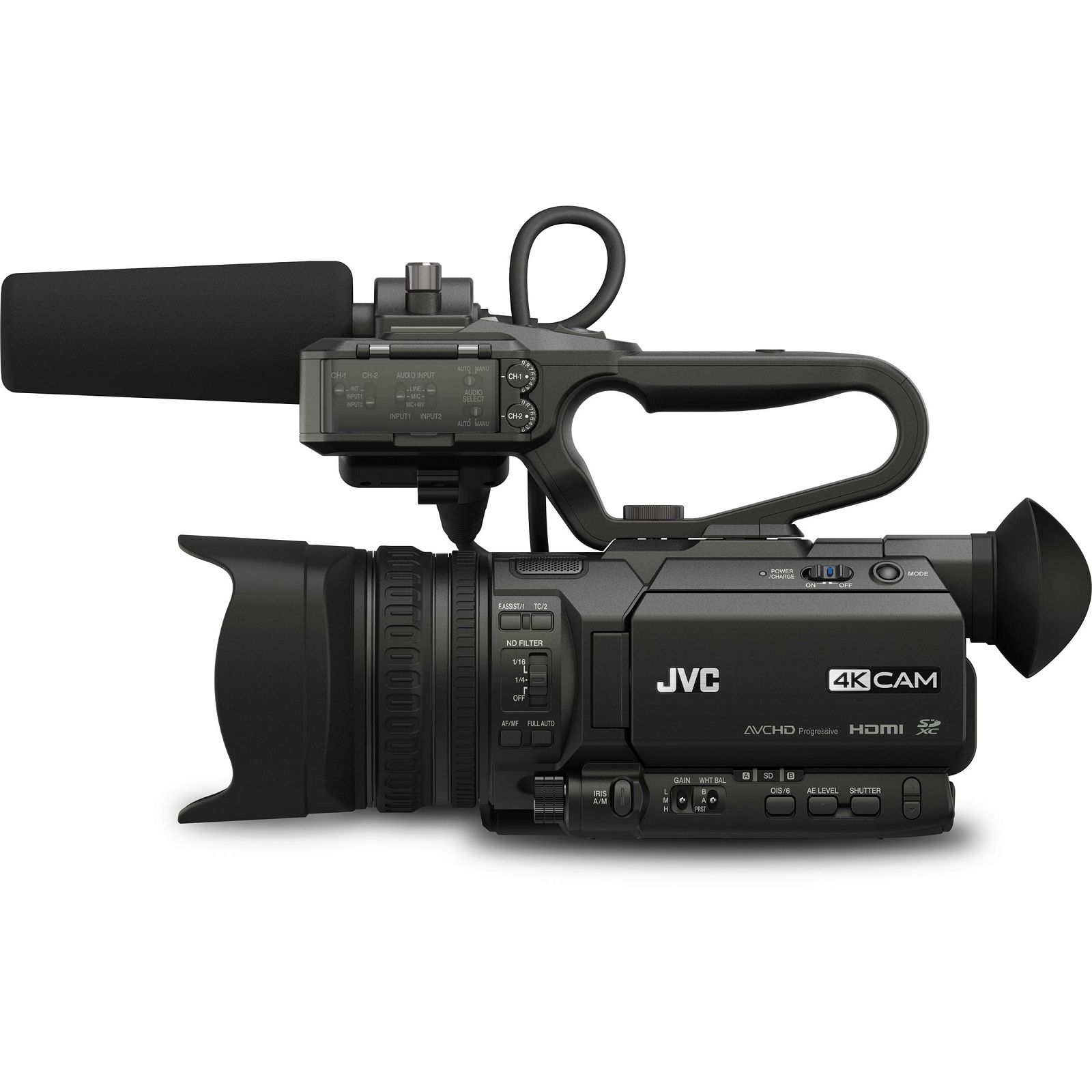 JVC GY-HM200E 4K Ultra HD 12x zoom WiFi IP Network Live Stream profesionalna video kamera Compact Handheld Streaming Camcorder