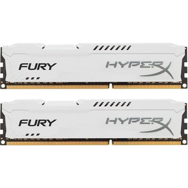 Kingston DDR3 HyperX Fury,1866MHz, 8GB(2x4GB)White