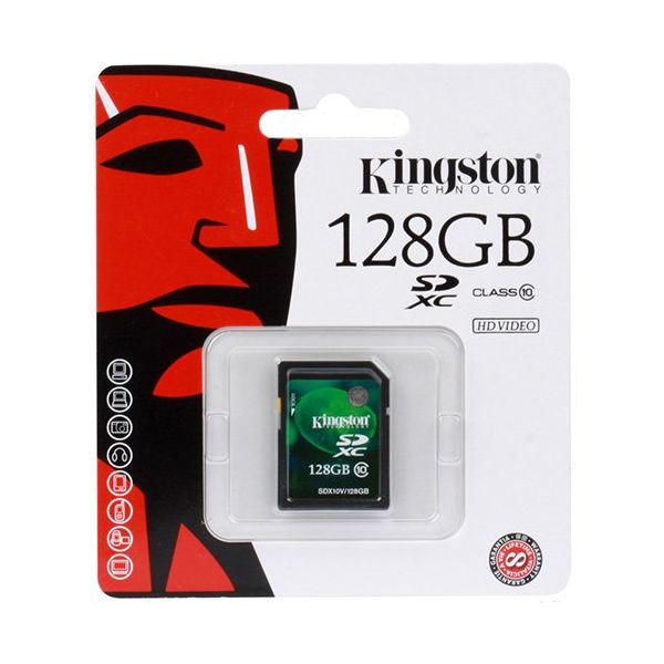 KINGSTON Flash Card 128GB SDXC Class 10