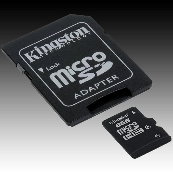 Memory ( flash cards ) KINGSTON NAND Flash Micro SD 4096MB x 1, 1pcs