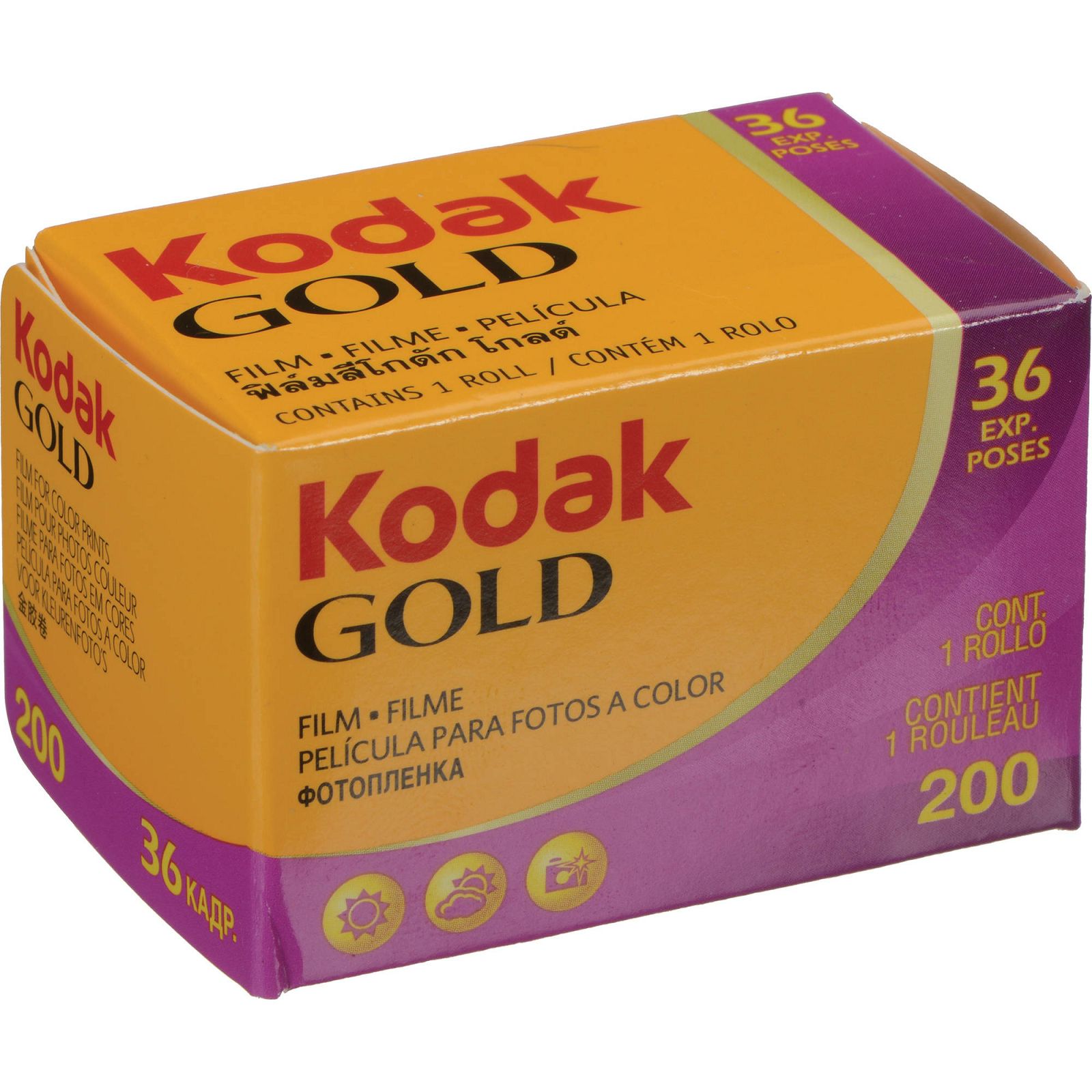 Kodak Film Gold 200 135/36 Color Negative 35mm film za 36 fotografija