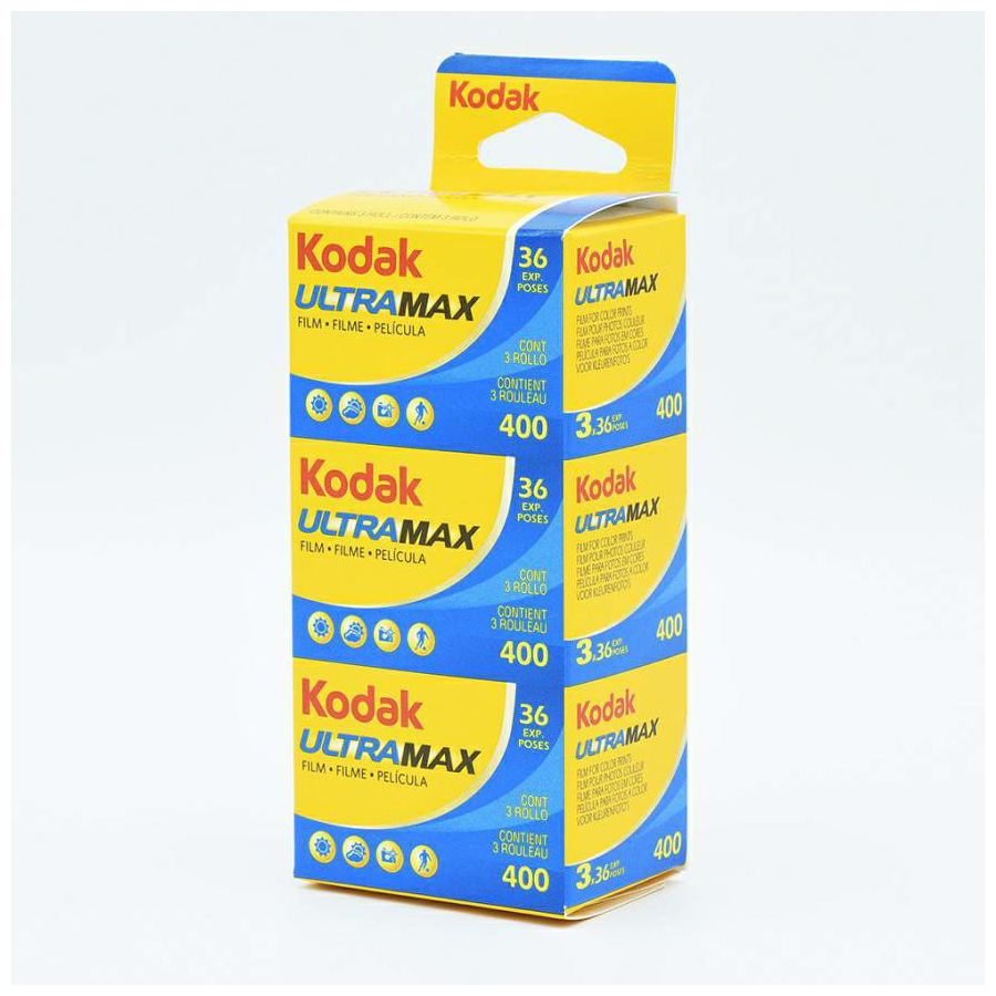Kodak Film Ultra max 400 135/36 Color Negative 35mm film za 36 fotografija 1x3 komplet 3 pakiranja