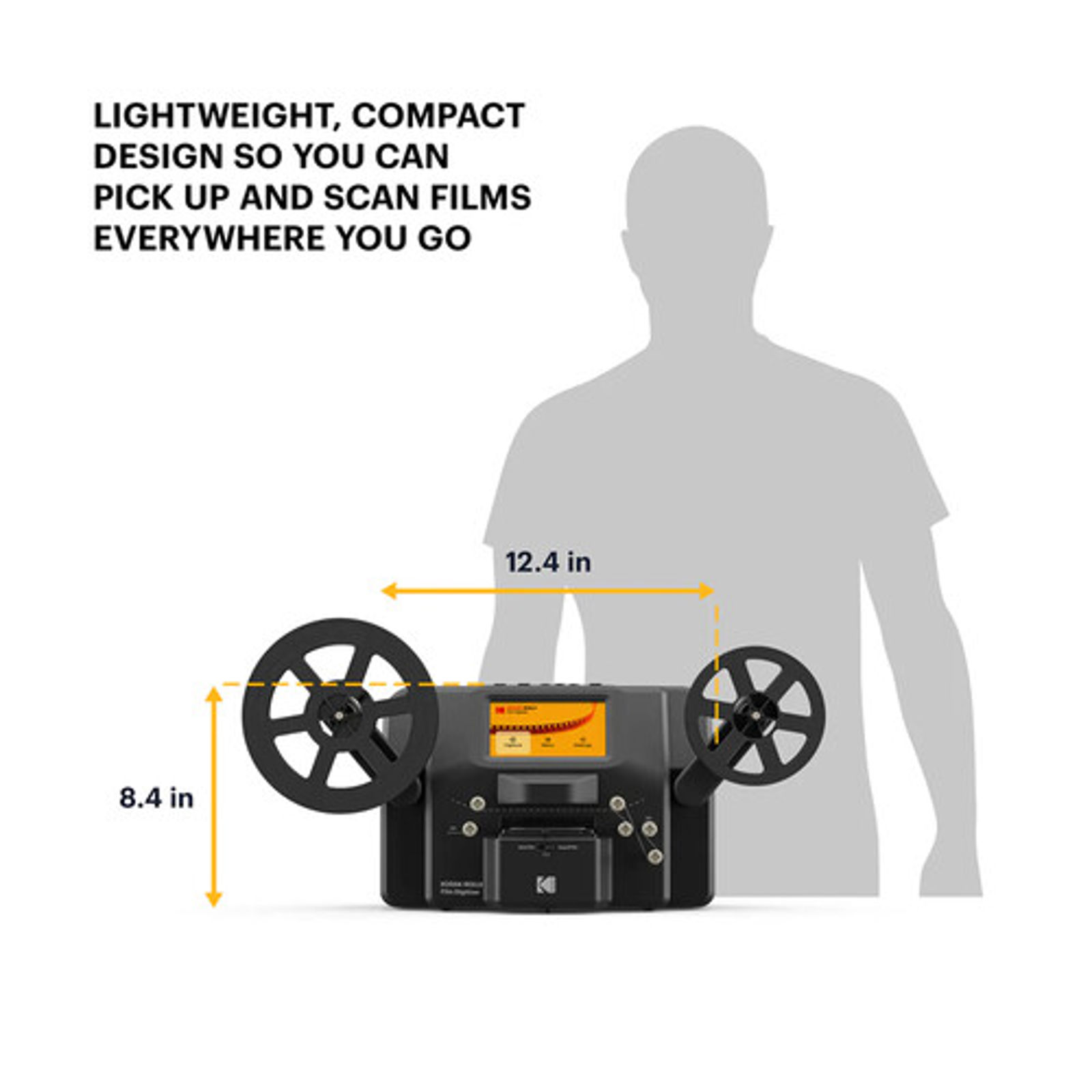 Kodak Reels Film Digitizer digitalizator 8mm i Super 8 filmskih rola