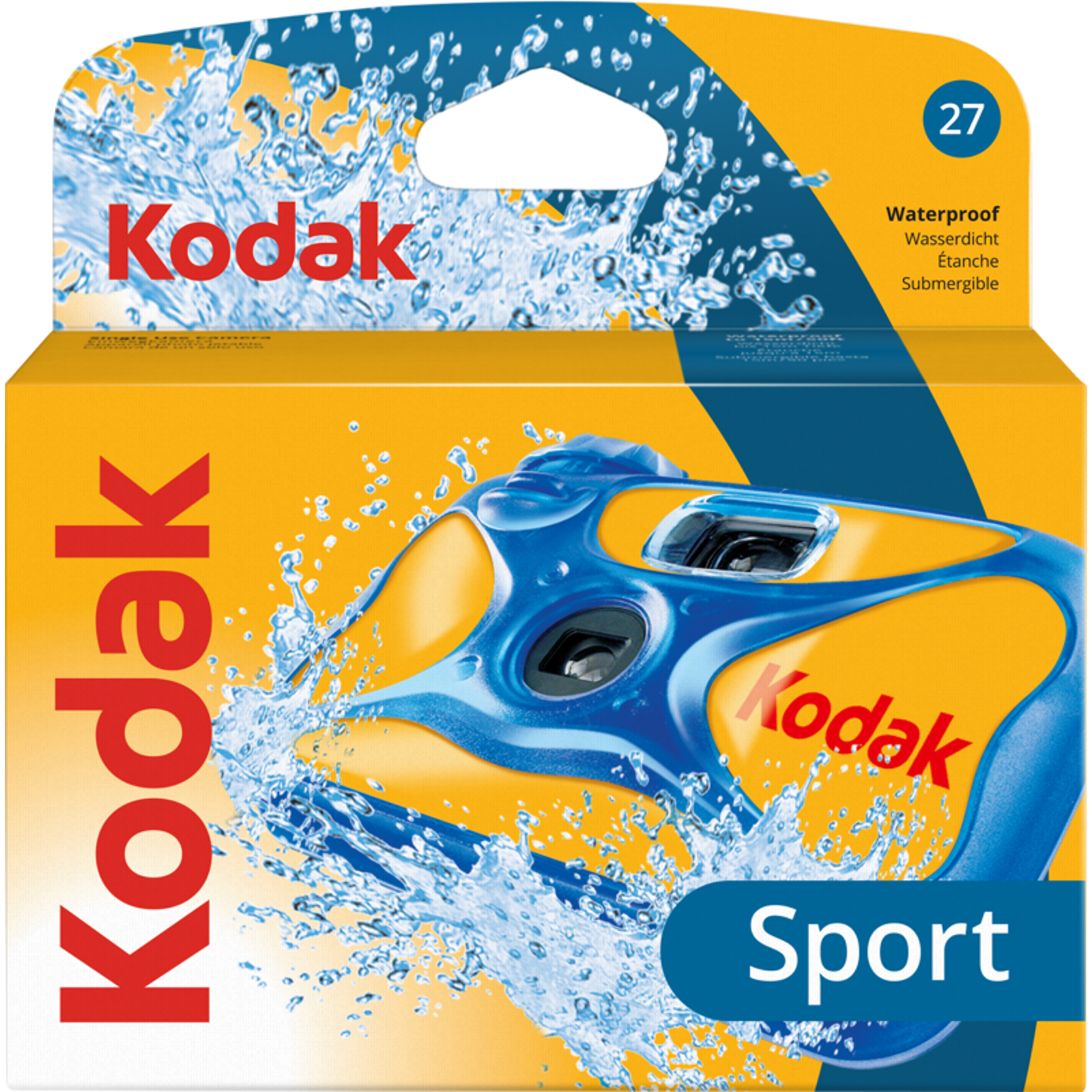 Kodak Suc Water Sport 27X1 (800 ISO) jednokratni analogni fotoaparat