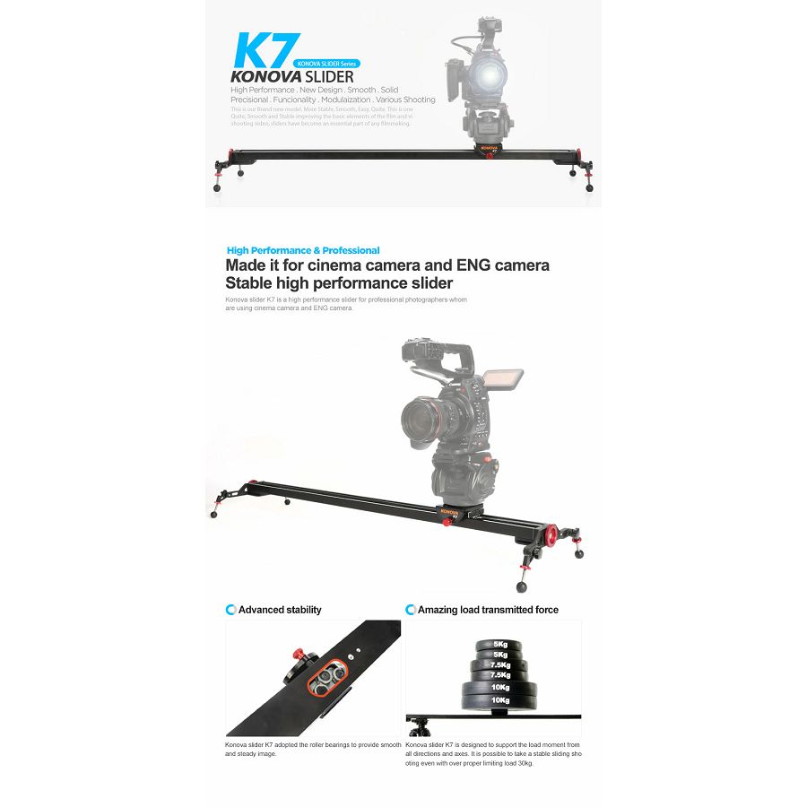 KONOVA Slider K7 120cm