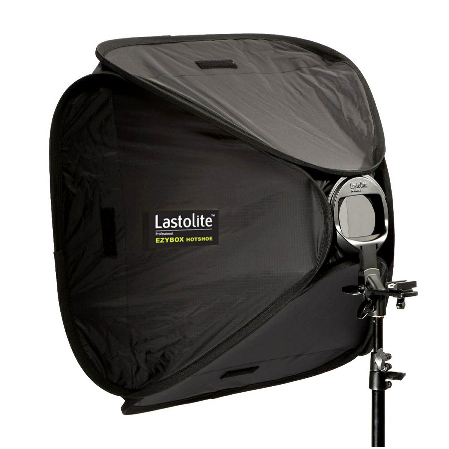 Lastolite Ezybox Hotshoe softbox 38 x 38cm + Bracket LL LS2438