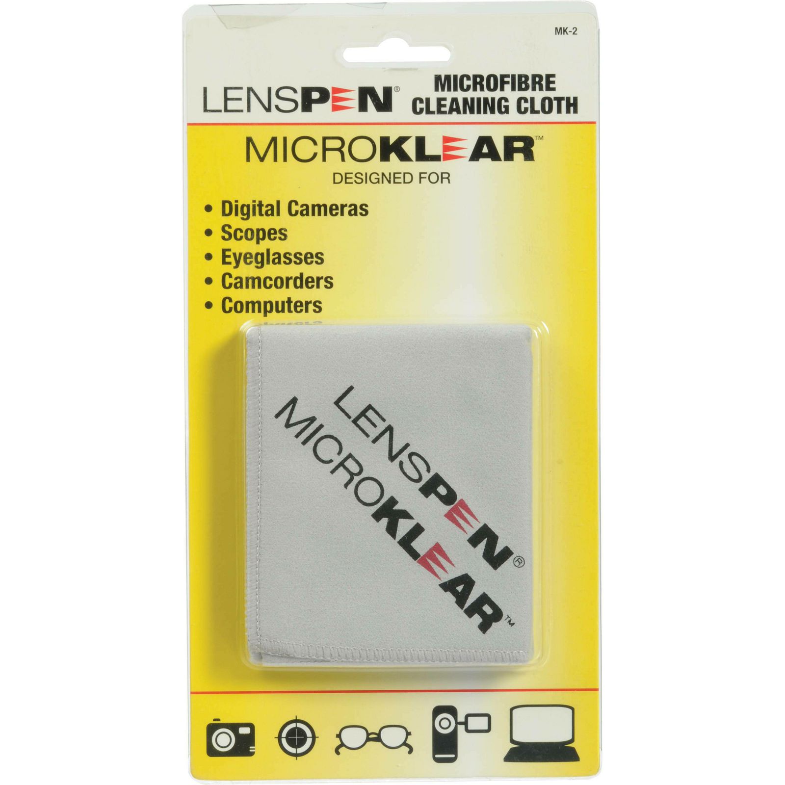 Lenspen MK-2-G MicroKlear Microfiber Cloth 21.6 x 26.7cm