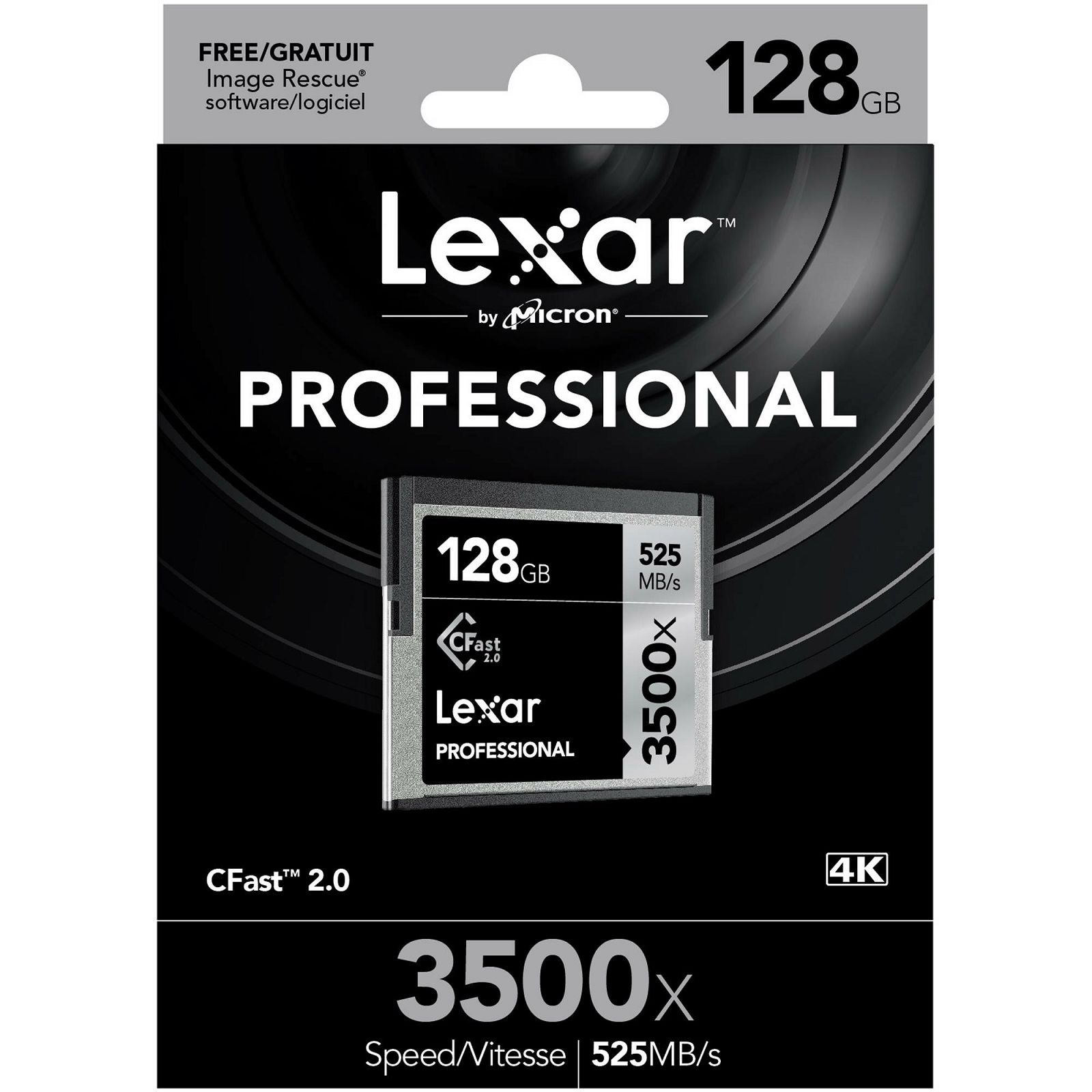 Lexar 128GB 3500x Pro CFast 2.0 rs 525MB/s ws 445 MB/s Professional memorijska kartica za fotoaparat i kameru (LC128CRBEU3500)