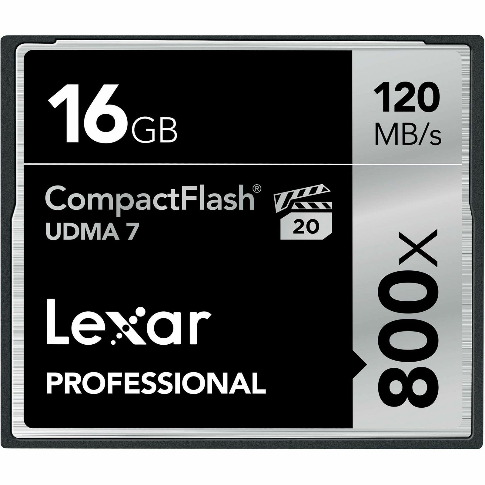 Lexar CF 16GB 800x 120MB/s Professional UDMA Compact Flash Card memorijska kartica (LCF16GCRBEU800)