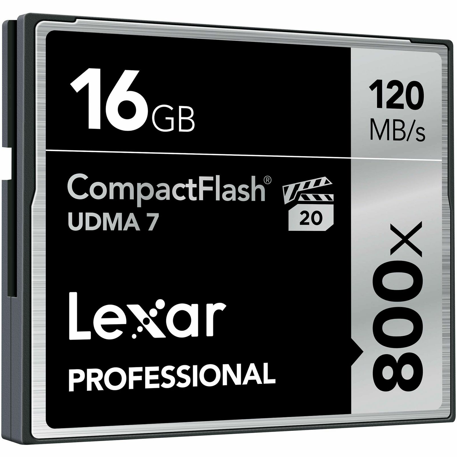 Lexar CF 16GB 800x 120MB/s Professional UDMA Compact Flash Card memorijska kartica (LCF16GCRBEU800)