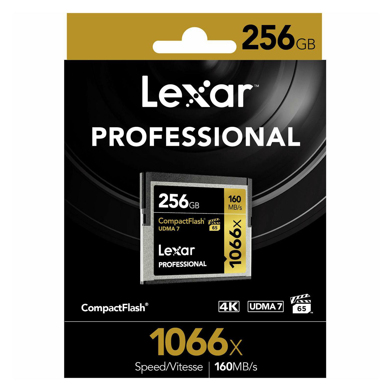 Lexar CF 256GB 1066x 160MB/s 155MB/s CompactFlash memorijska kartica (LCF256CRB1066)