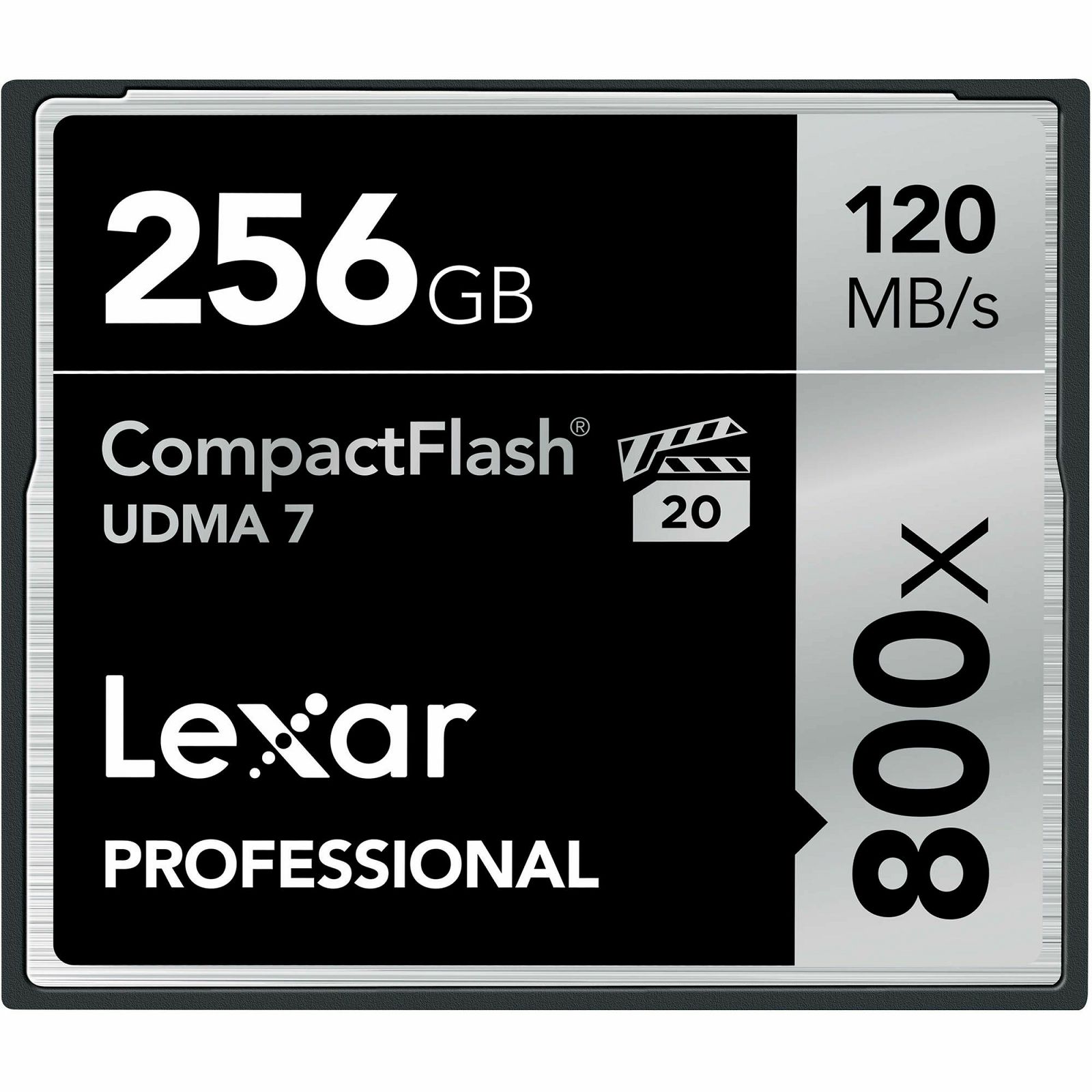 Lexar CF 256GB 800x 120MB/s Professional UDMA Compact Flash Card memorijska kartica (LCF256CRBEU800)