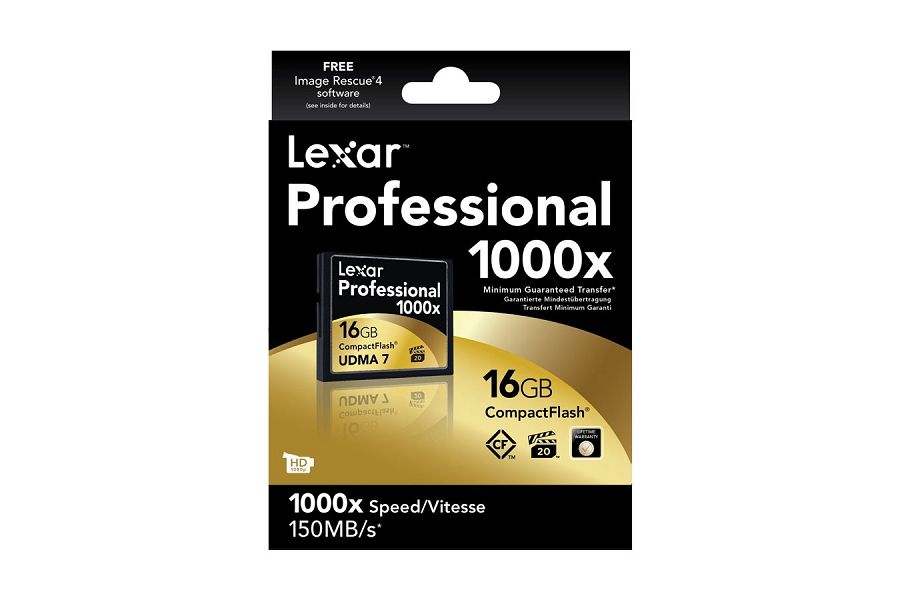 Lexar CF Compact Flash UDMA 7 16GB 1000X 150mb/s Professional