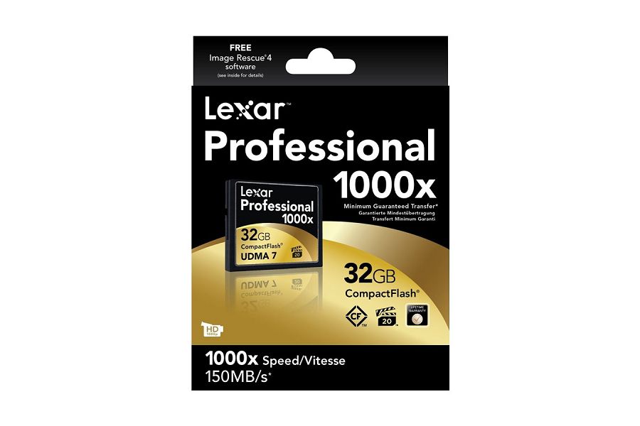 Lexar CF Compact Flash UDMA 7 32GB 1000X 150mb/s Professional
